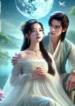DALL·E 2024-08-05 21.49.56 – A romantic and dreamy scene based on the theme ‘Muốn Trở Thành Ánh Trăng Sáng’ (Want to Become the Bright Moon), featuring a young woman and a young m