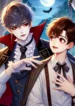 DALL·E 2024-08-05 21.54.34 – A romantic and mysterious scene based on the theme ‘Muốn Trốn Đâu Có Dễ’ (Not Easy to Escape), featuring a young vampire and a lively, fanboy in a BL