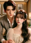 DALL·E 2024-08-06 21.52.27 – A romantic and slightly tense scene based on the theme ‘Muôn Vàn Mềm Mại’ (Endless Softness), featuring a young woman named Ngu Ý and a young man name