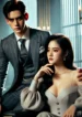 DALL·E 2024-08-07 22.11.15 – A dramatic and emotional urban romance scene based on the theme ‘Mưu Đoạt Hạnh Phúc,’ featuring a strong and beautiful young woman (Sở Nhi) and a powe