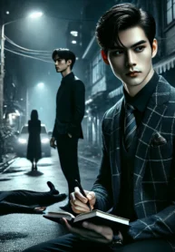 DALL·E 2024-08-08 22.15.53 – A dark and suspenseful scene based on the theme ‘Mưu Sát’ (Murder), featuring a sharp and intelligent detective and a suspicious figure or victim in a