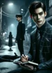 DALL·E 2024-08-08 22.15.53 – A dark and suspenseful scene based on the theme ‘Mưu Sát’ (Murder), featuring a sharp and intelligent detective and a suspicious figure or victim in a