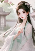 DALL·E 2024-09-19 21.15.36 – An elegant and serene ancient-style scene titled ‘Tiểu Thanh Mai Yêu Kiều,’ featuring a beautiful and delicate young woman in traditional attire. The